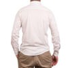 Camicia bianca manica lunga in jersey Filoscozia
